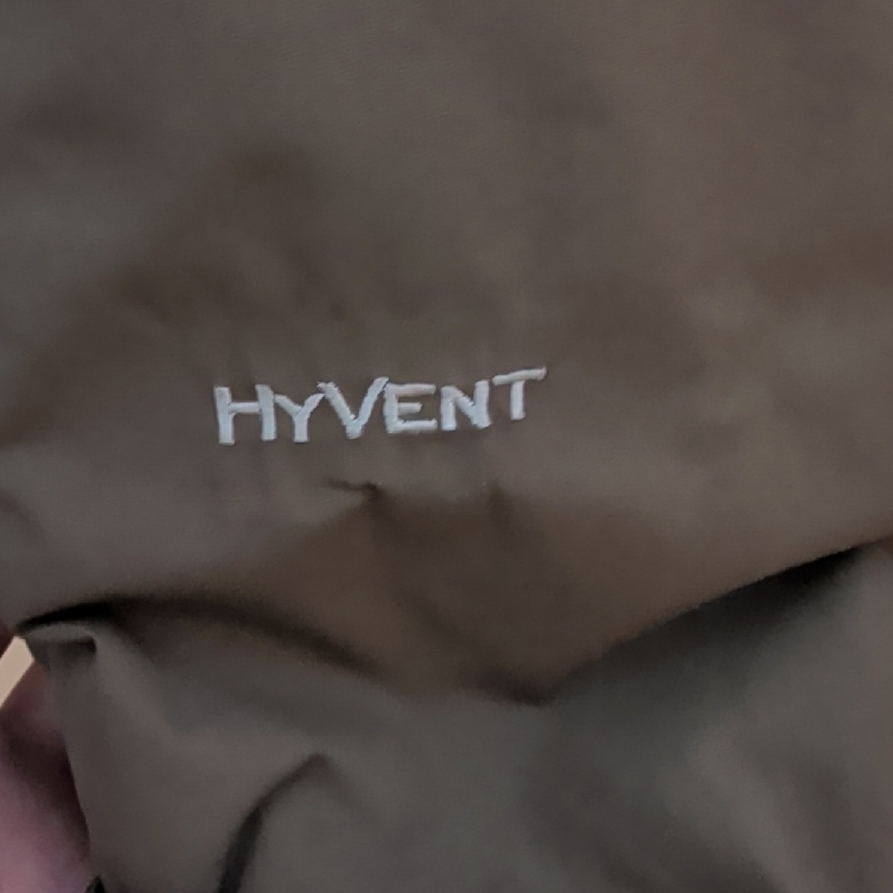 The North Face Taupe Jacket with White Side Panels - Picture 3 of 14